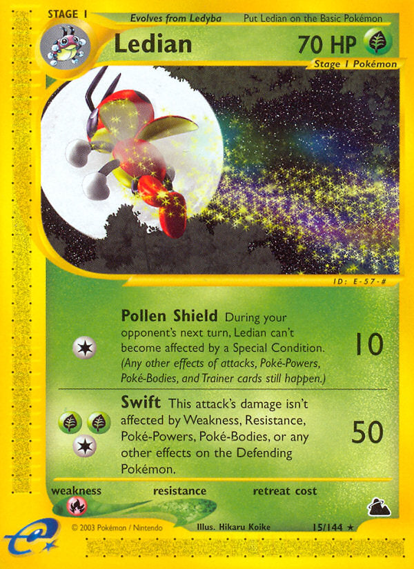 E-Series Skyridge Ledian #15/144
